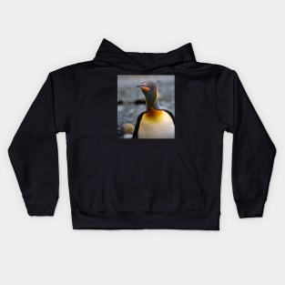 King Penguin Up Close & Personal Kids Hoodie